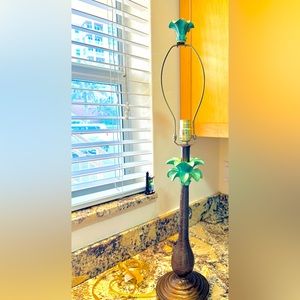 Vintage palm tree lamp